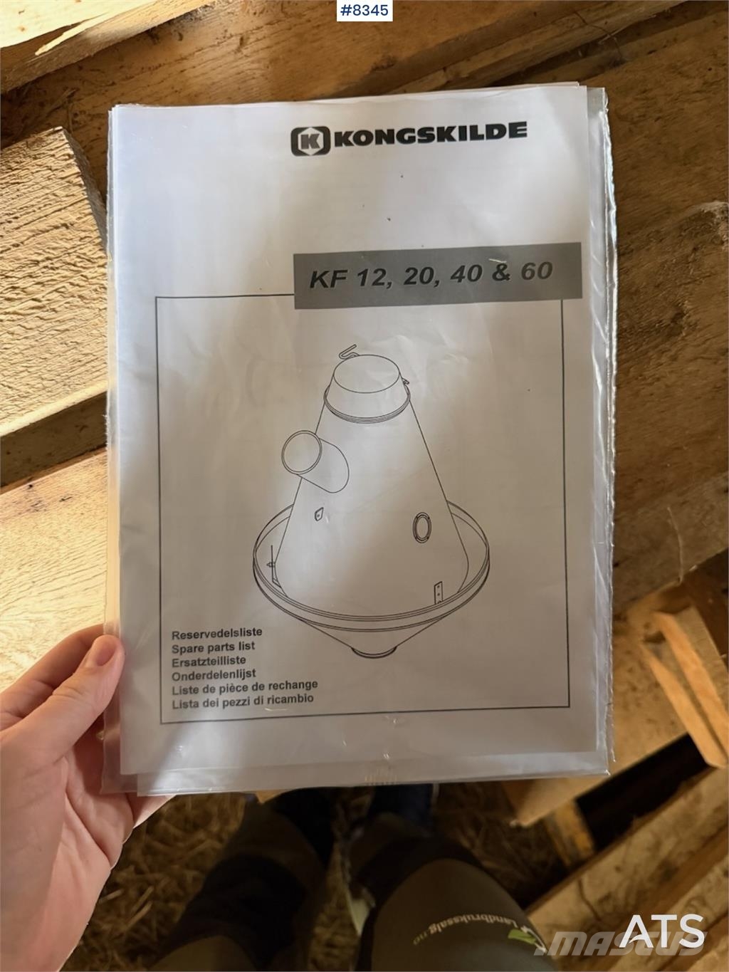 Kongskilde KF 40 Aspirator مثاقيب