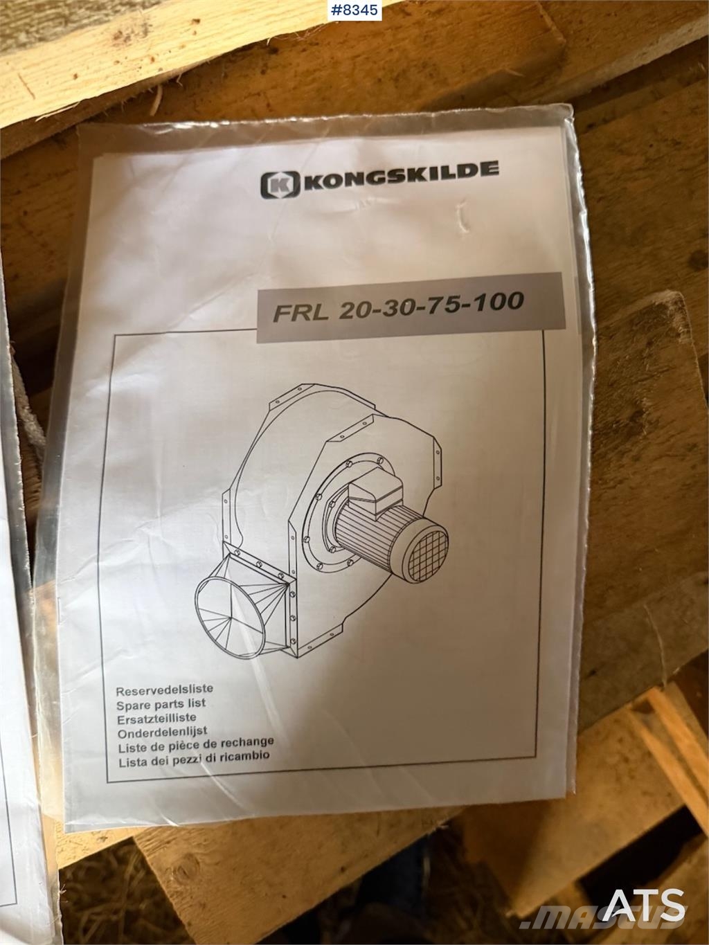 Kongskilde KF 40 Aspirator مثاقيب
