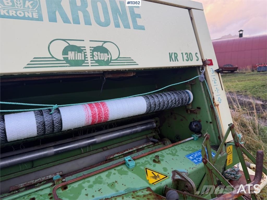 Krone KR 130 S Alte echipamente pentru recoltat
