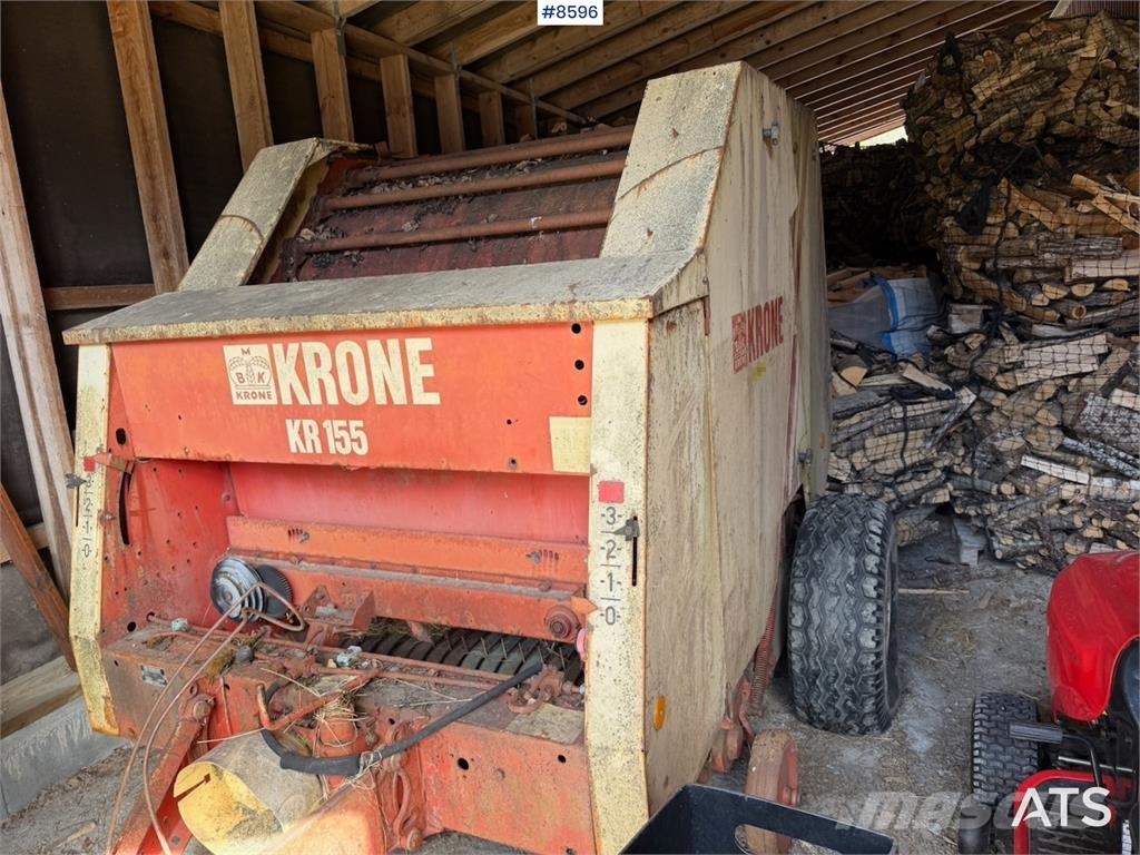 Krone KR155 Cita ražas novākšanas tehnika