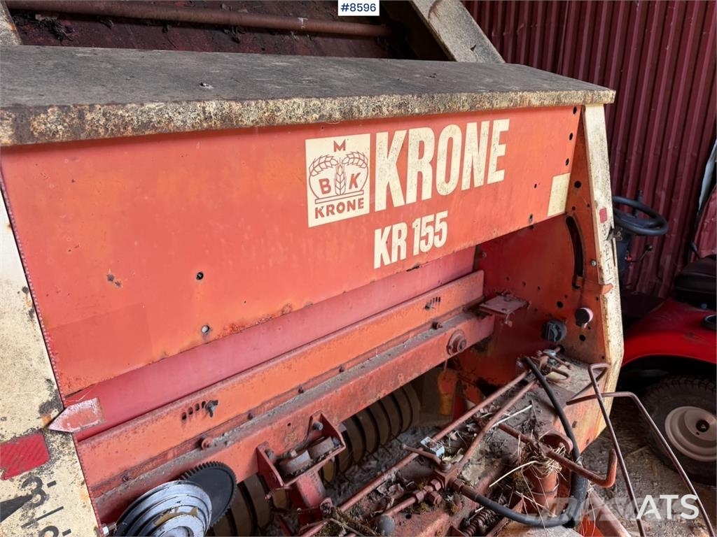 Krone KR155 Cita ražas novākšanas tehnika
