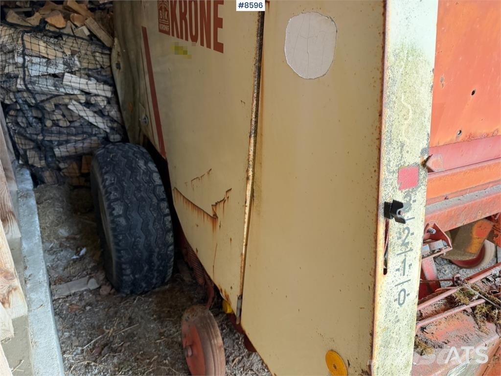 Krone KR155 Cita ražas novākšanas tehnika