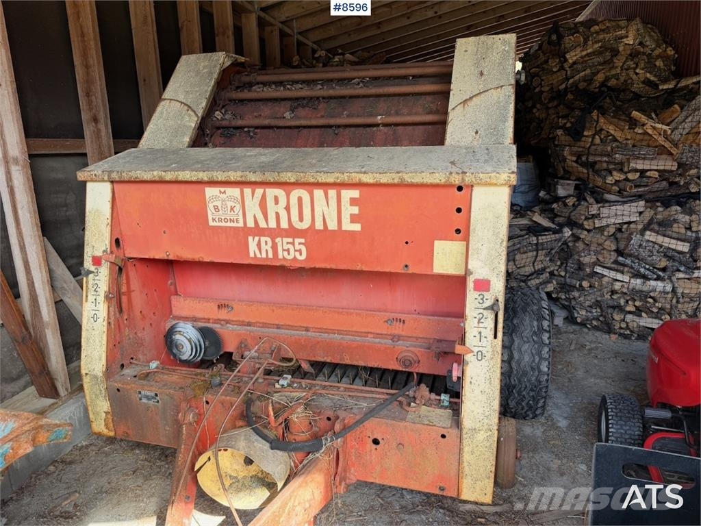 Krone KR155 Cita ražas novākšanas tehnika
