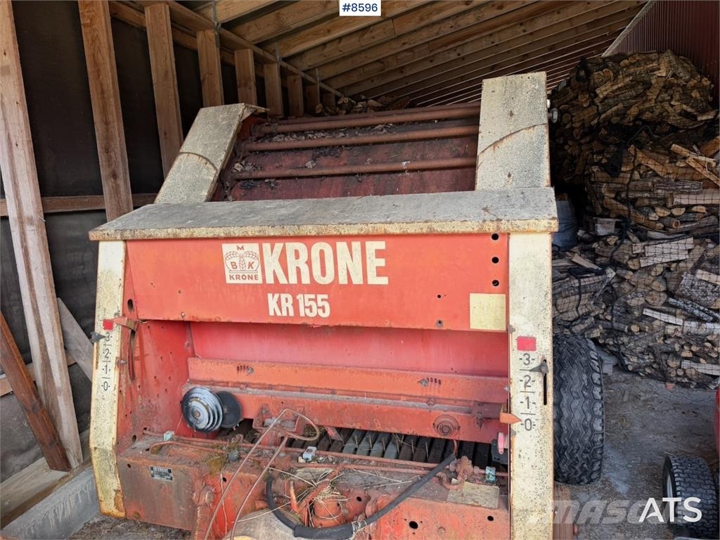 Krone KR155 Cita ražas novākšanas tehnika