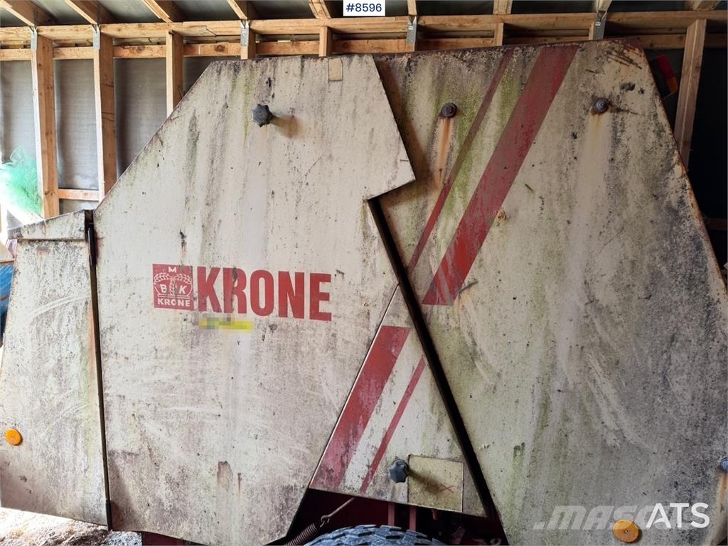Krone KR155 Cita ražas novākšanas tehnika