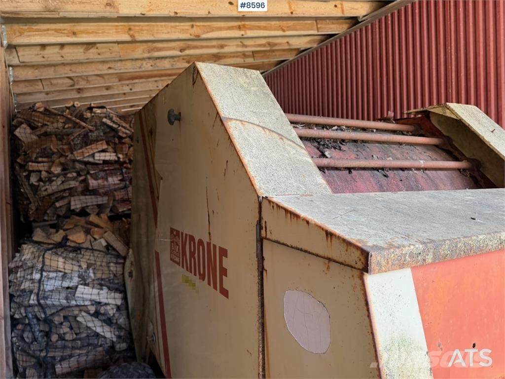 Krone KR155 Cita ražas novākšanas tehnika