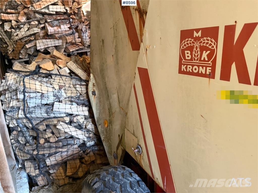 Krone KR155 Cita ražas novākšanas tehnika