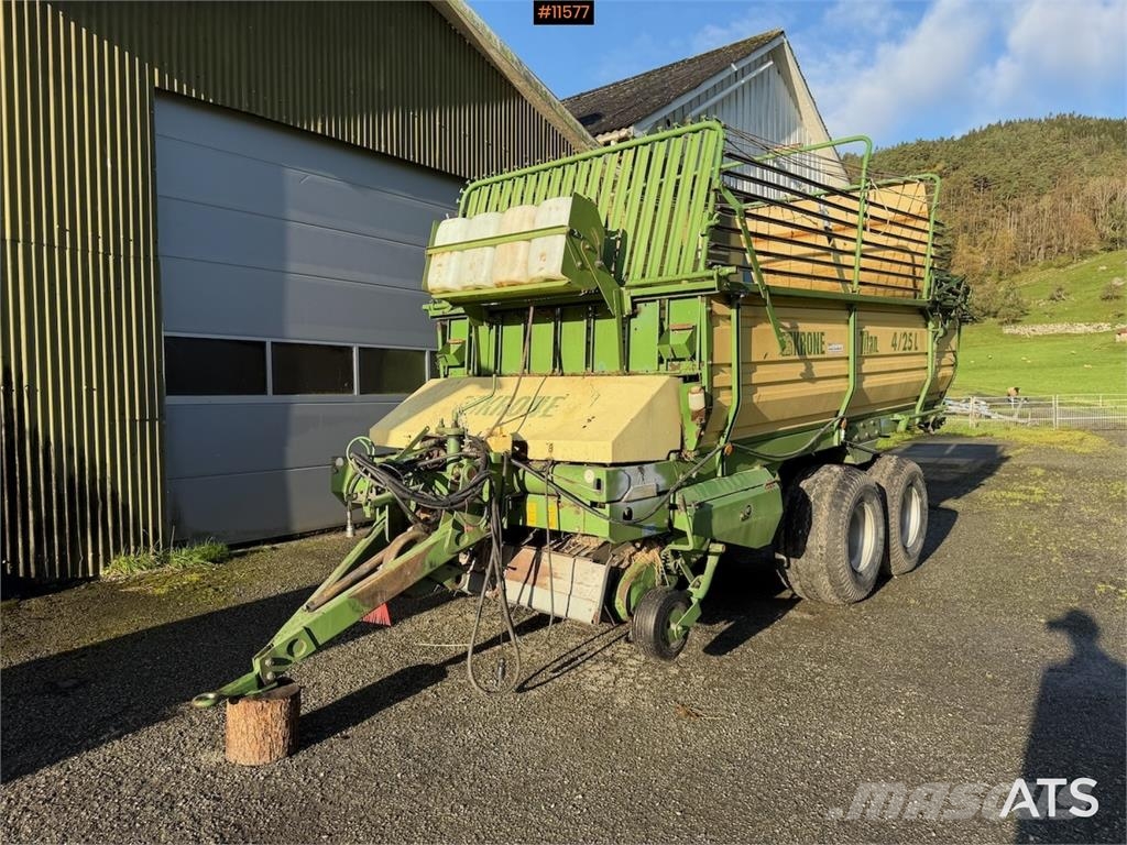 Krone Titan 4/25 Lessevogn Other vegetable equipment
