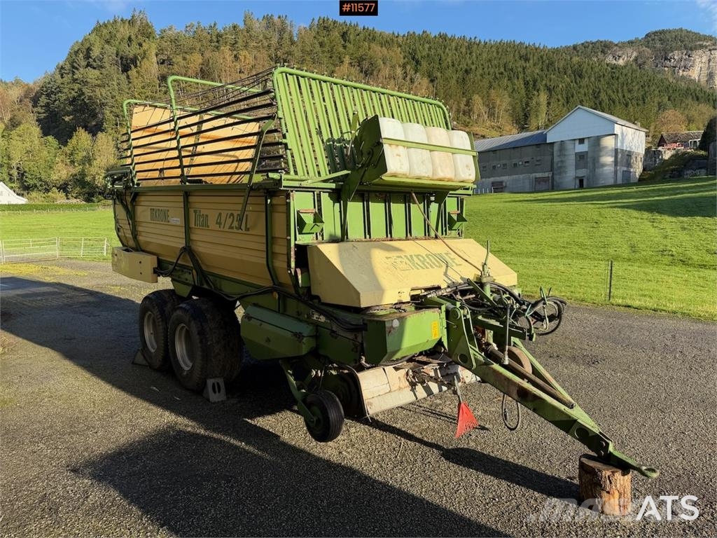 Krone Titan 4/25 Lessevogn Other vegetable equipment