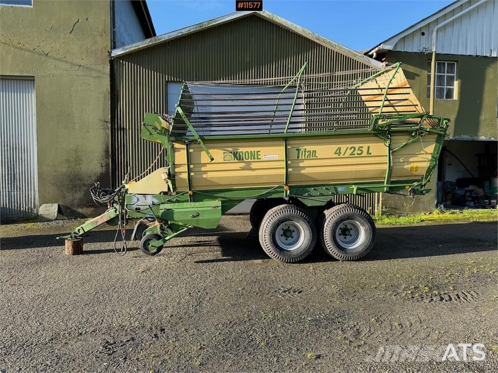 Krone Titan 4/25 Lessevogn Other vegetable equipment