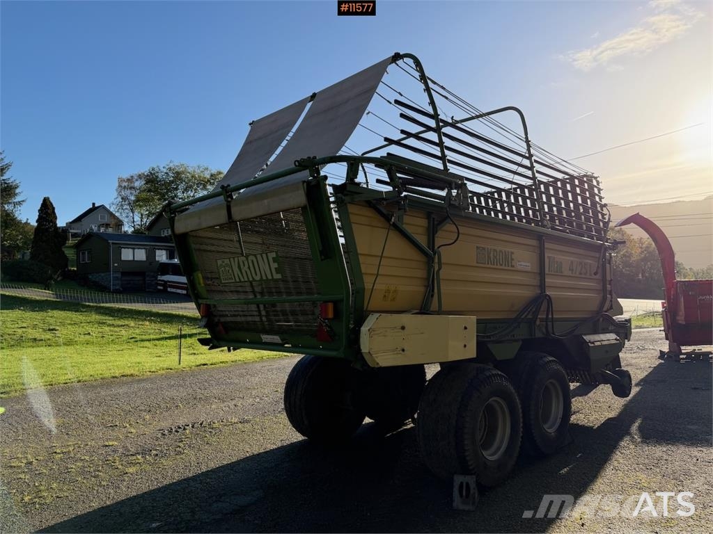 Krone Titan 4/25 Lessevogn Other vegetable equipment
