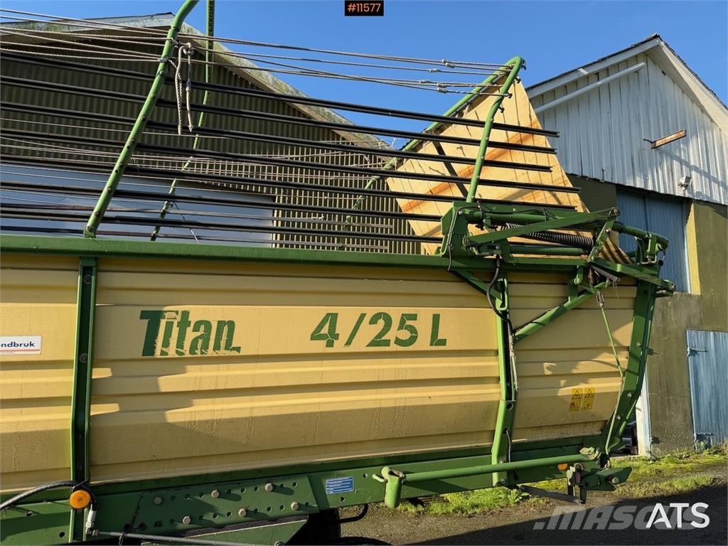 Krone Titan 4/25 Lessevogn Other vegetable equipment