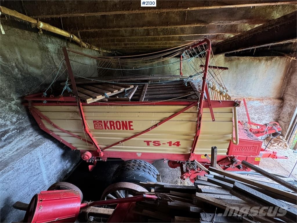 Krone TS 14 Lessevogn Other vegetable equipment
