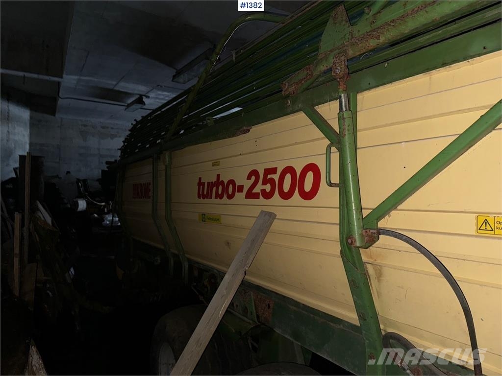 Krone Turbo 2500 Ostala oprema za žetvu