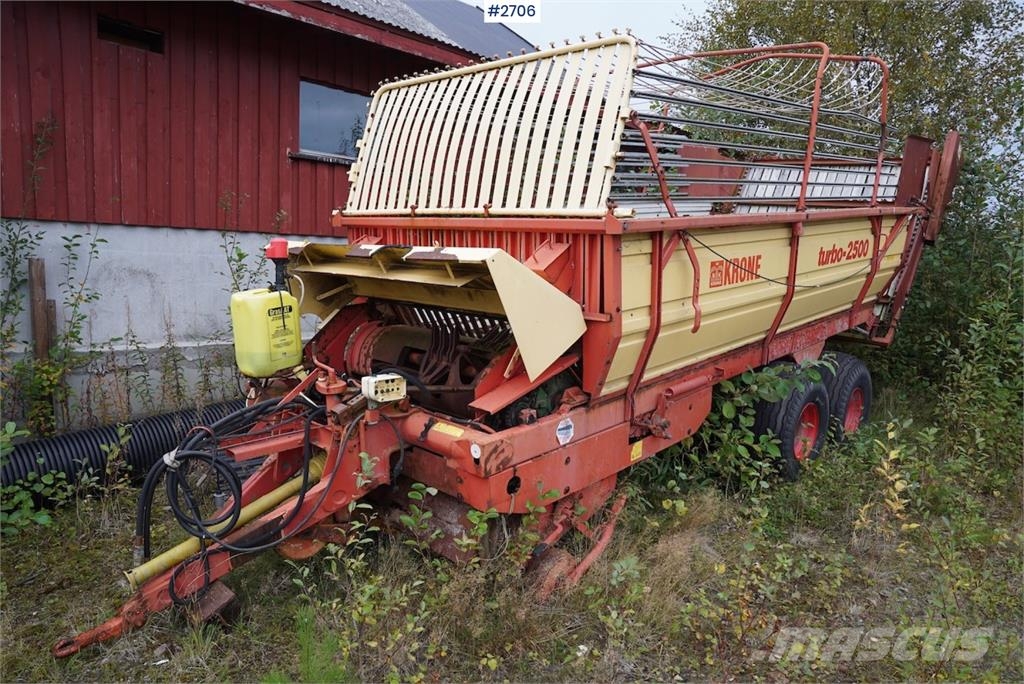 Krone Turbo 2500T Inny sprzęt żniwny
