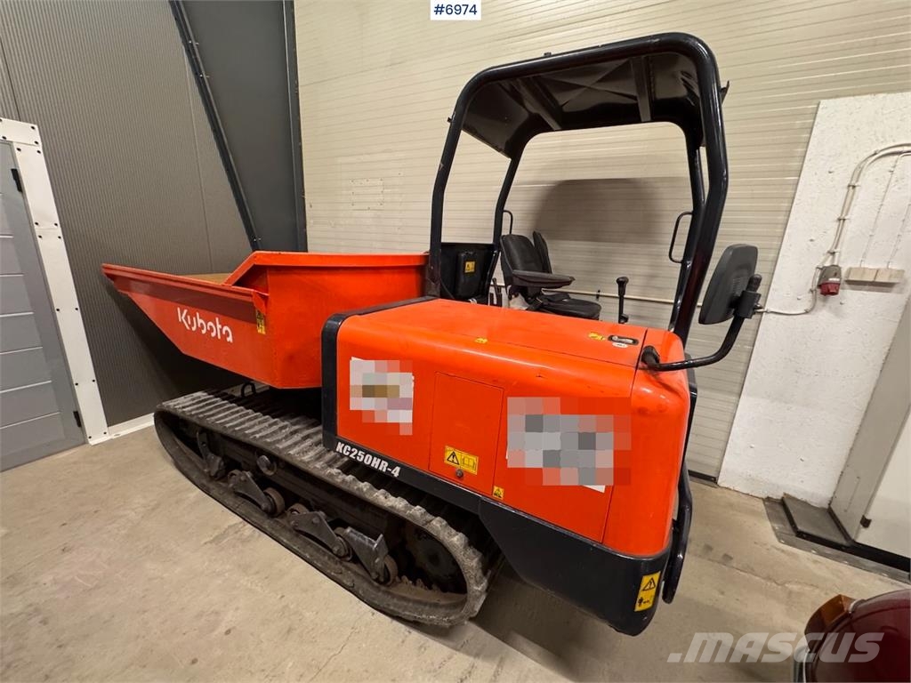 Kubota KC250HR-4 Minidumprar