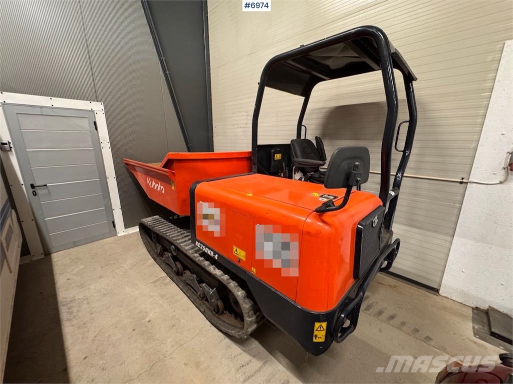 Kubota KC250HR-4 Minidumprar