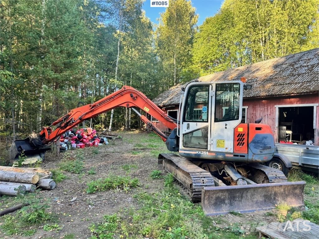 Kubota KX251 Kāpurķēžu ekskavatori