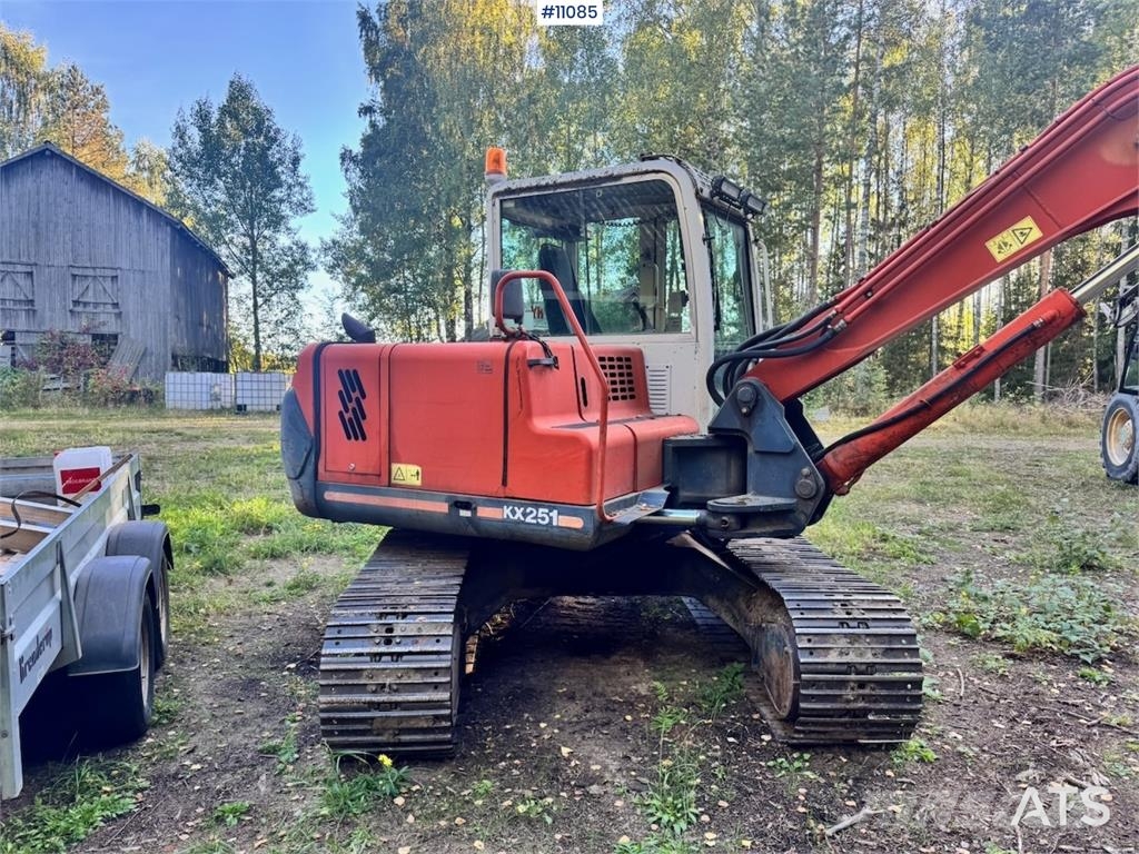 Kubota KX251 Kāpurķēžu ekskavatori
