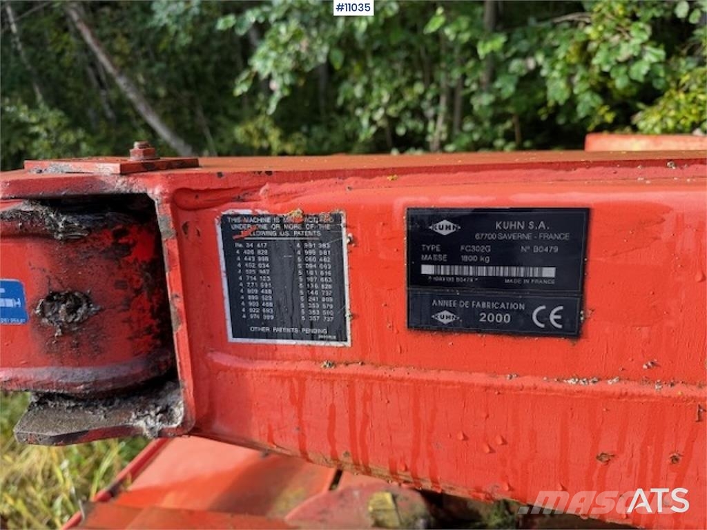 Kuhn FC 302 G Other harvesting equipment