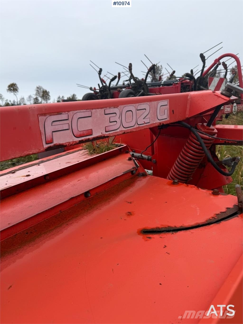 Kuhn FC302G Další vyorávače, příslušenství