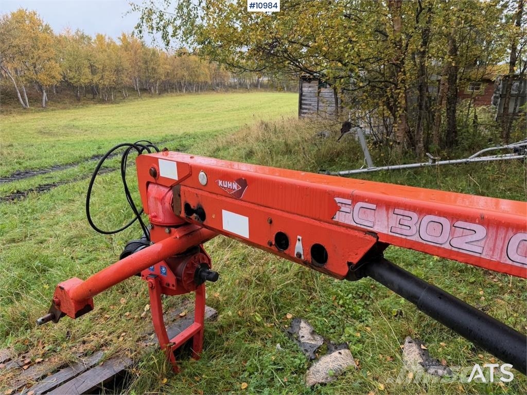 Kuhn FC302G Další vyorávače, příslušenství