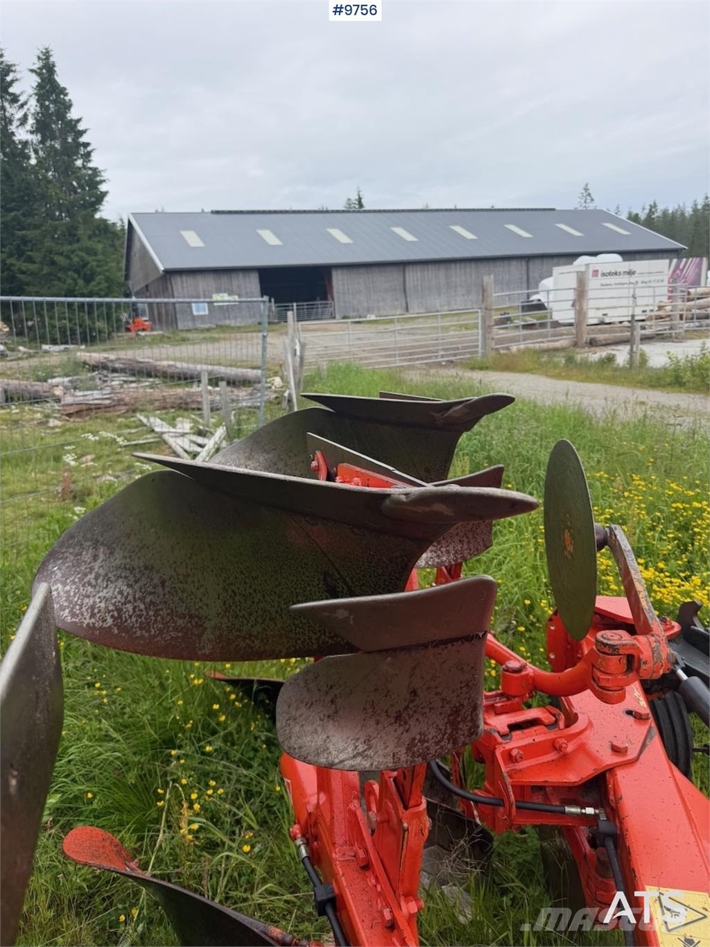 Kuhn MM 111 3EH 3-skjærsplog ماكينات وملحقات زراعة أخرى