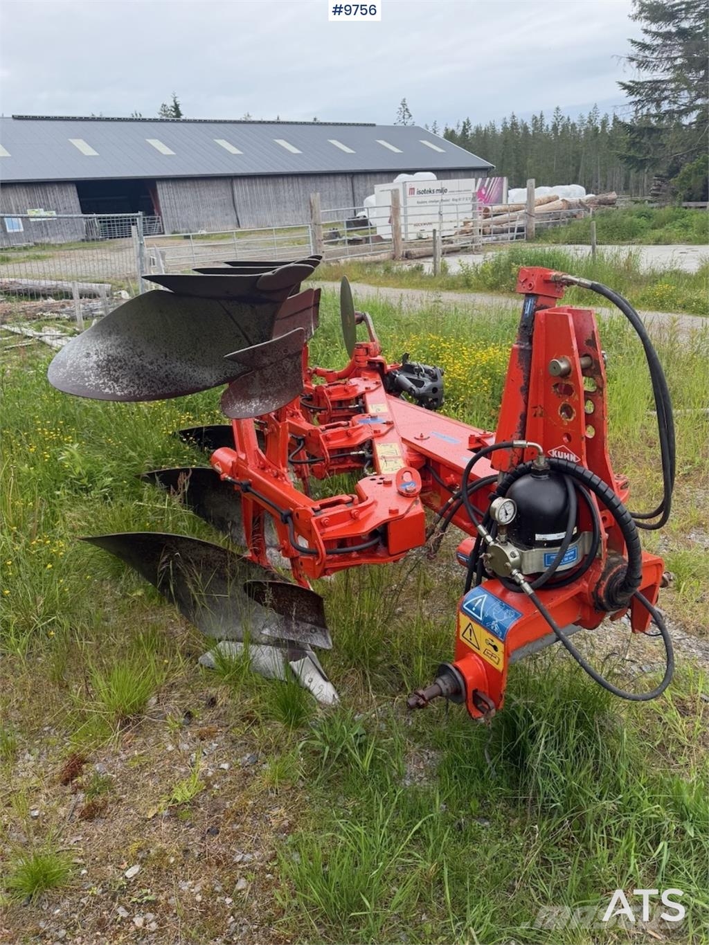 Kuhn MM 111 3EH 3-skjærsplog ماكينات وملحقات زراعة أخرى