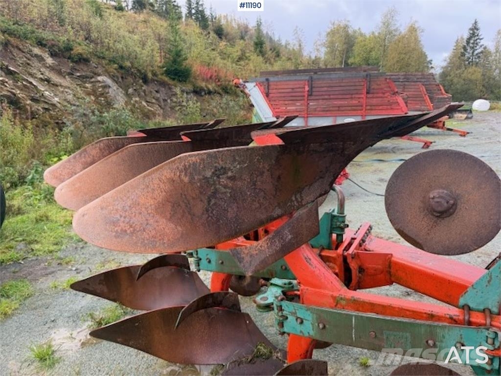 Kverneland Mod E8 3 skjærs vendeplog Andre Jordforbedrings maskiner og ekstrautstyr