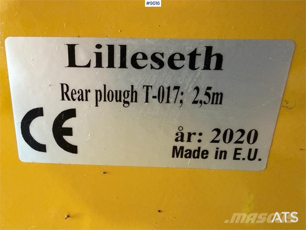 Lilleseth T-017 Εκχιονιστήρες και χιονοδιώχτες