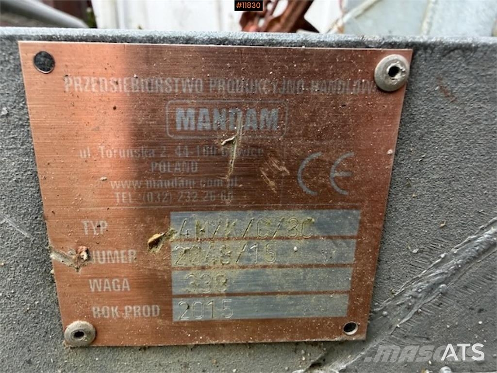 Mandam 4M/K/C/3C moseharv Други компоненти