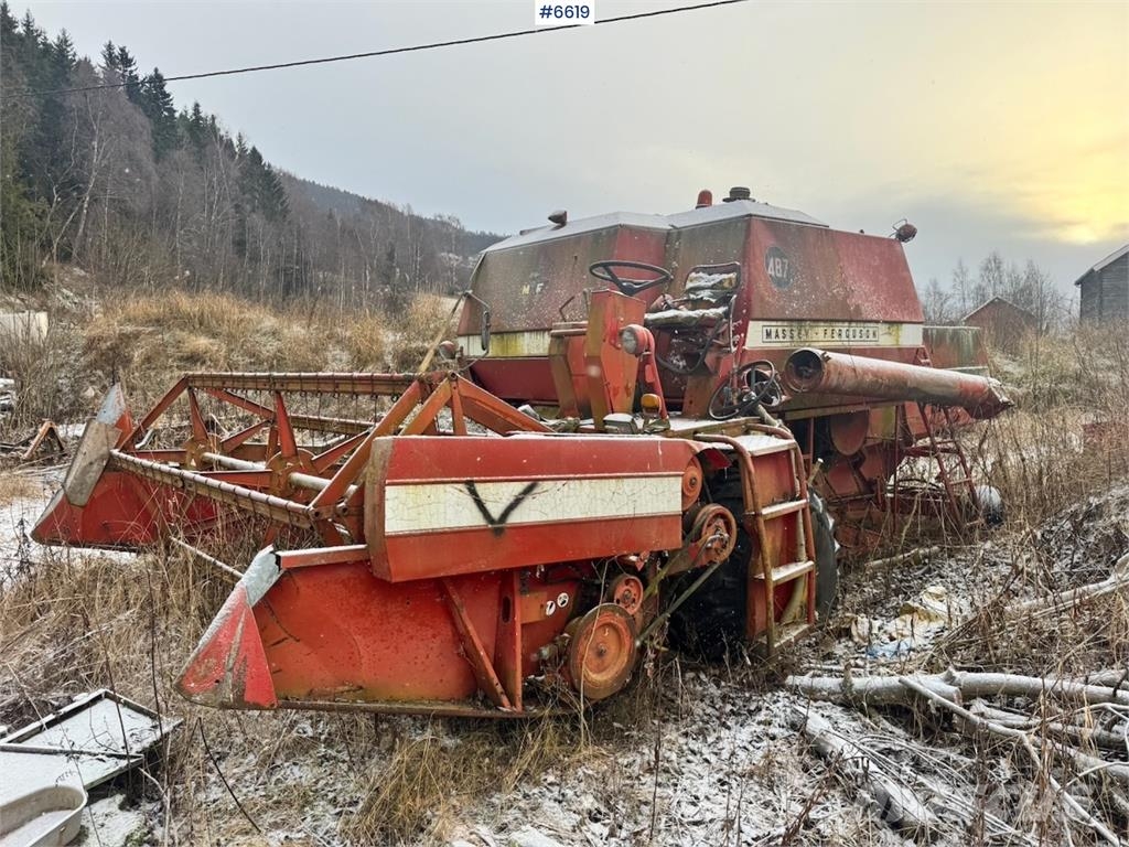Massey Ferguson 487 Biçerdöverler