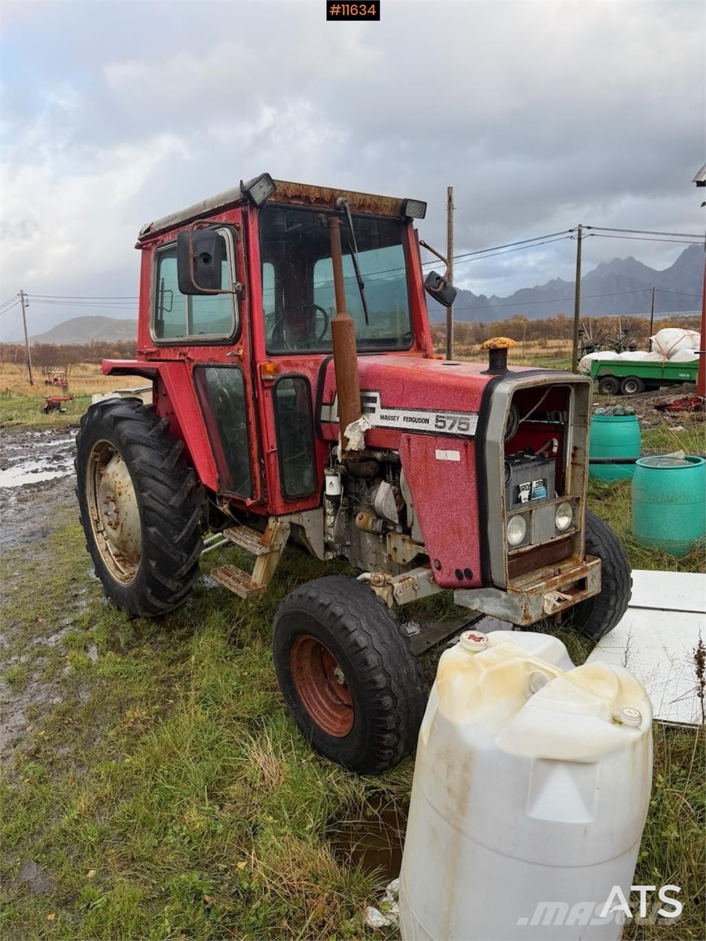 Massey Ferguson 575 Traktorer