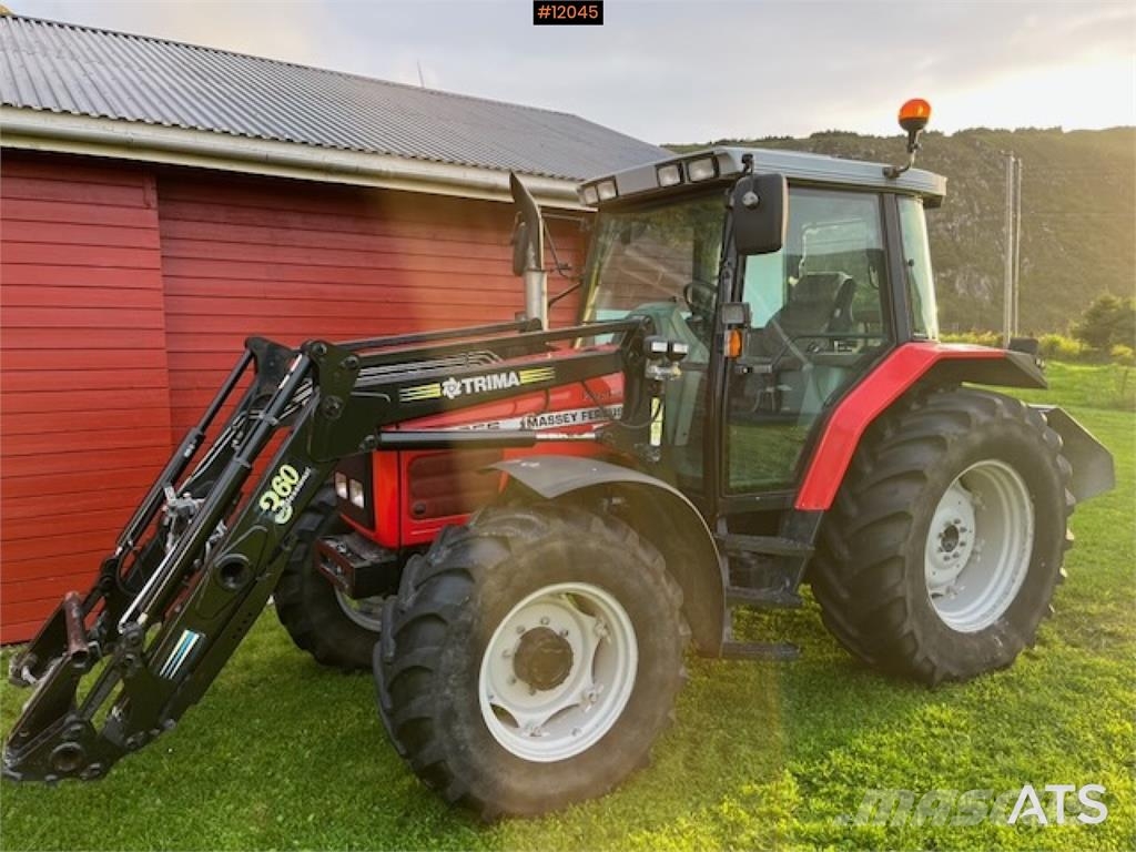 Massey Ferguson 6255 4x4 traktor m.frontlaster الجرارات