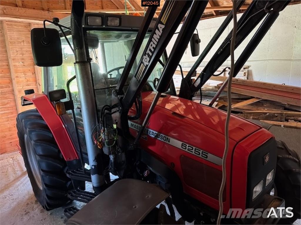 Massey Ferguson 6255 4x4 traktor m.frontlaster الجرارات