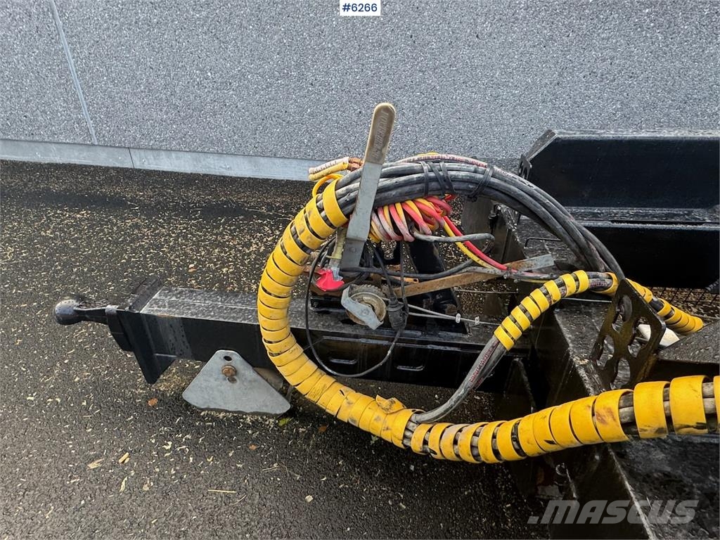 Mcm 3 akslet traktor-containerhenger m/ krok Ρυμούλκες σπόρων