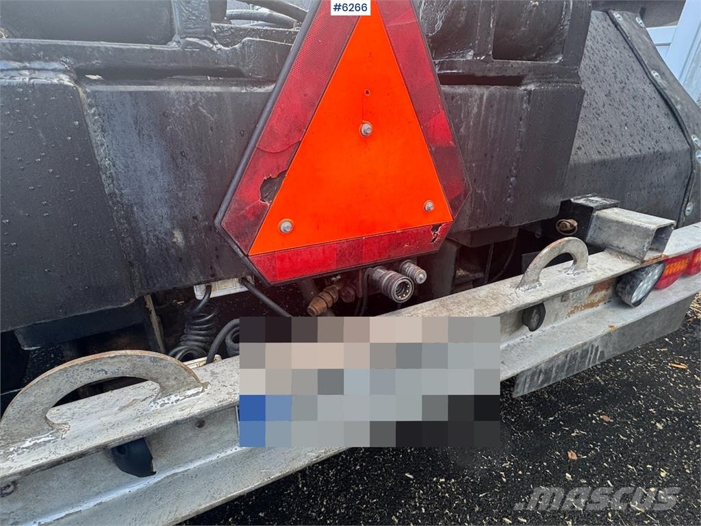 Mcm 3 akslet traktor-containerhenger m/ krok Ρυμούλκες σπόρων