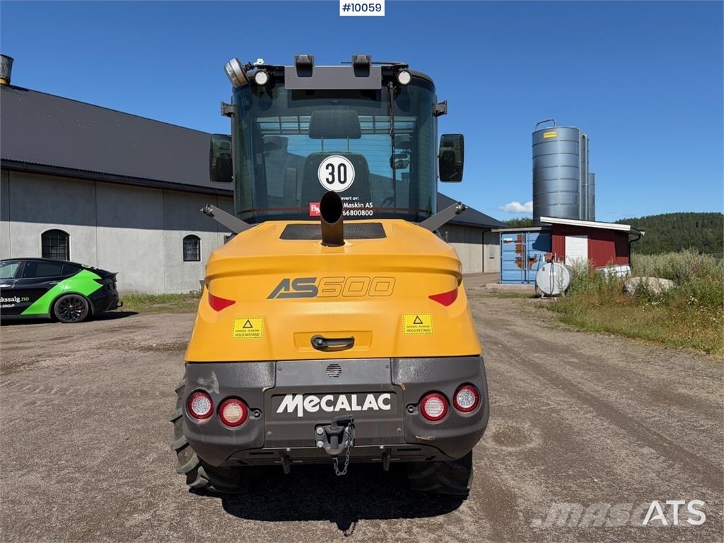 Mecalac AS600 Tekerlekli yükleyiciler