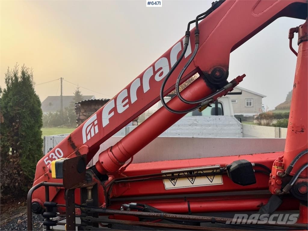 Mercedes-Benz 412D Planbil m/ Bakmontert kran. Otros camiones