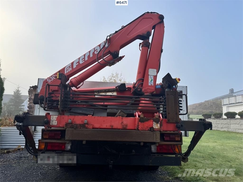 Mercedes-Benz 412D Planbil m/ Bakmontert kran. Otros camiones