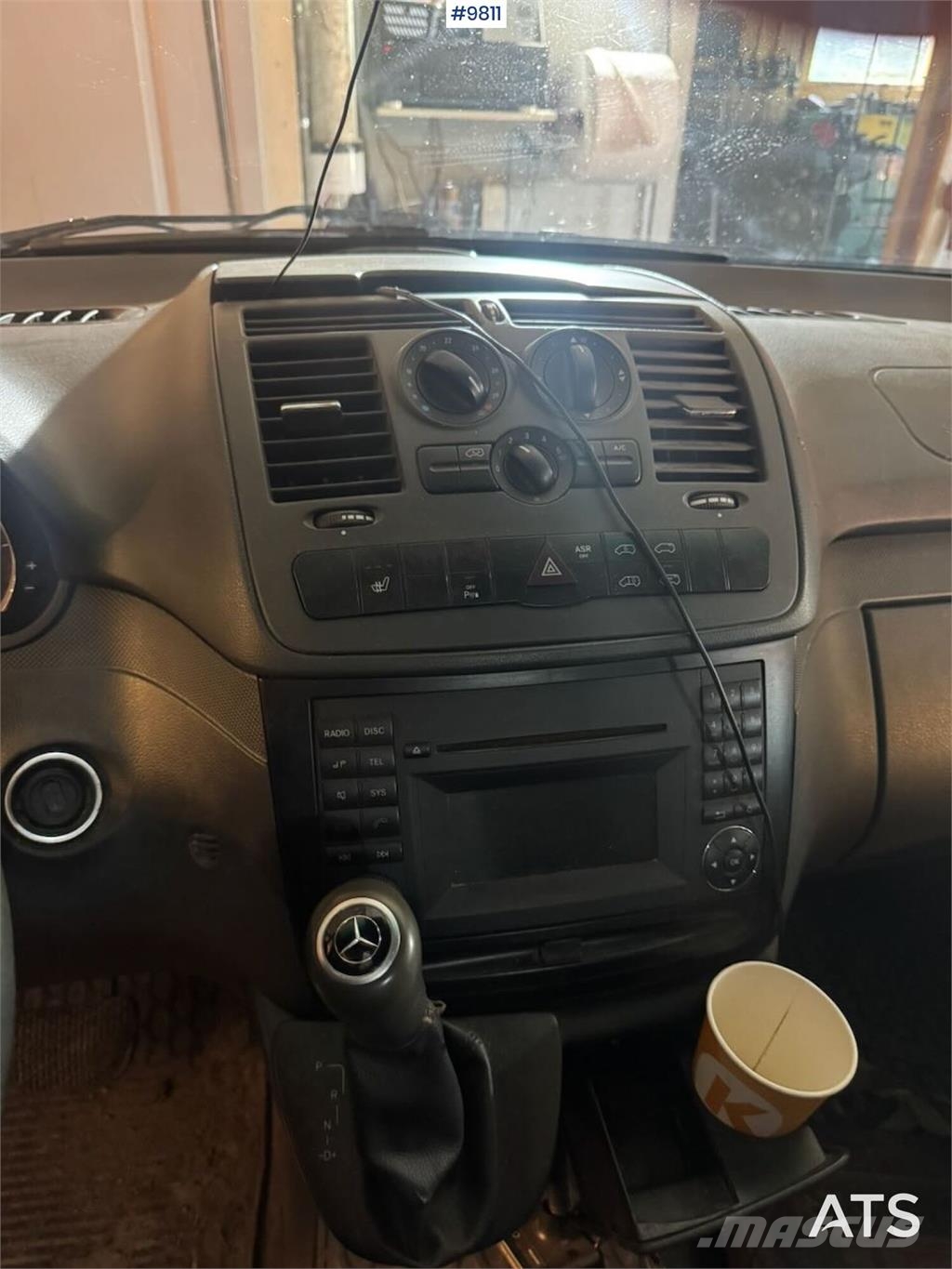 Mercedes-Benz Vito شاحنة مقفلة