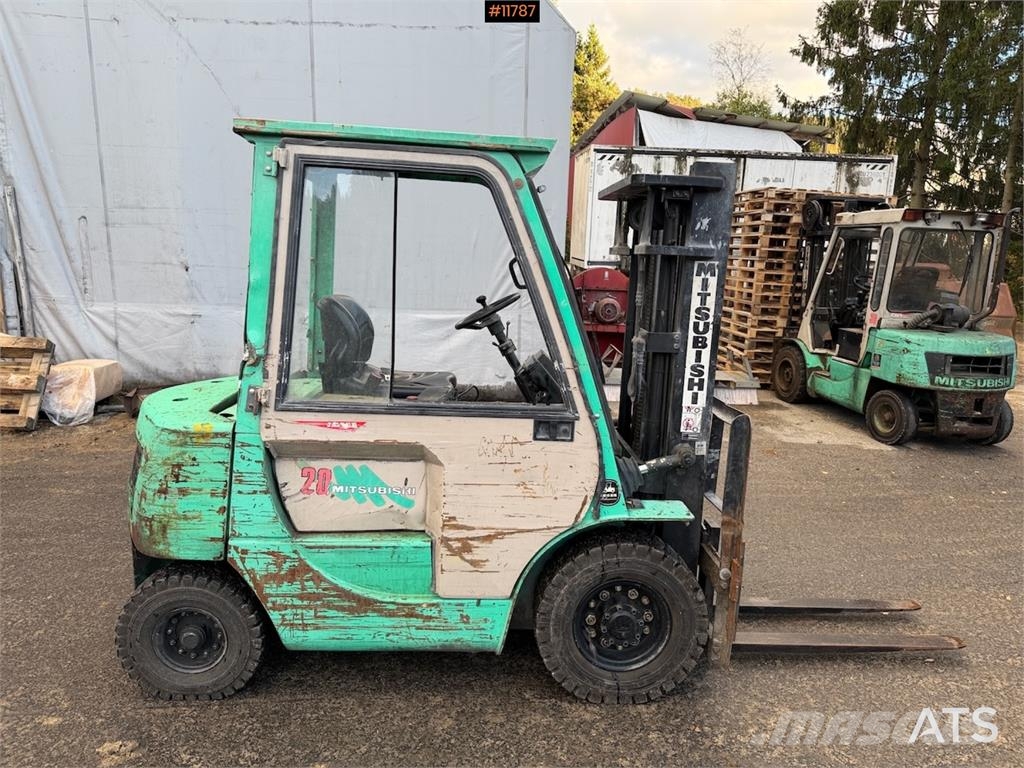 Mitsubishi FD2 Övriga motviktstruckar