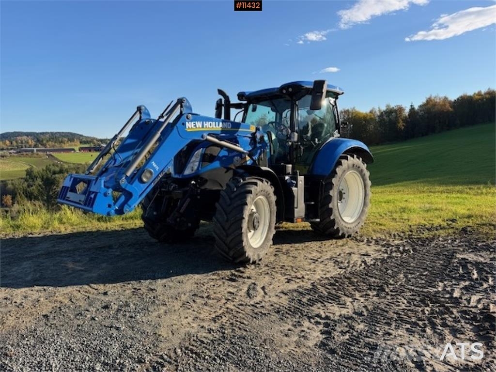 New Holland T6. 180 4x4 traktor med frontlaster Traktorer