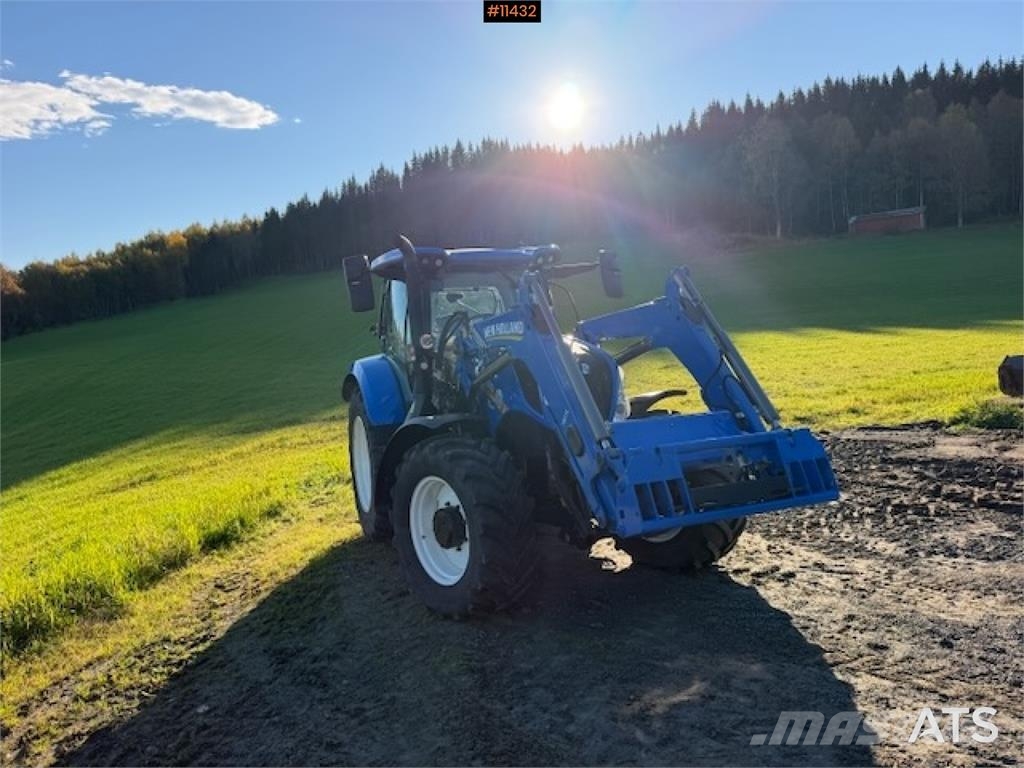 New Holland T6. 180 4x4 traktor med frontlaster Traktorer