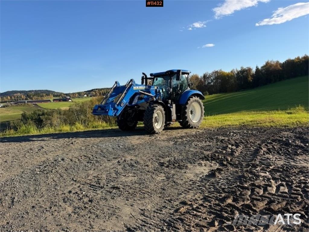 New Holland T6. 180 4x4 traktor med frontlaster Traktorer
