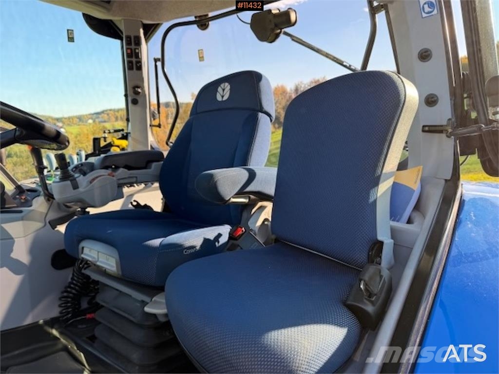 New Holland T6. 180 4x4 traktor med frontlaster Traktorer