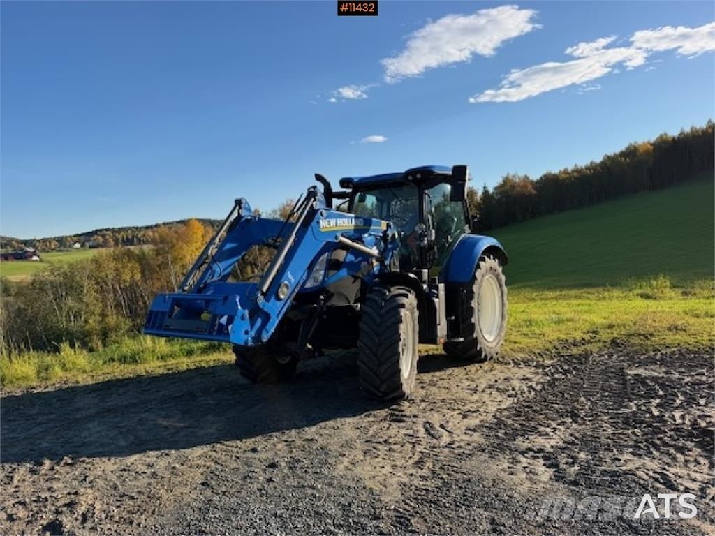 New Holland T6. 180 4x4 traktor med frontlaster Traktorer
