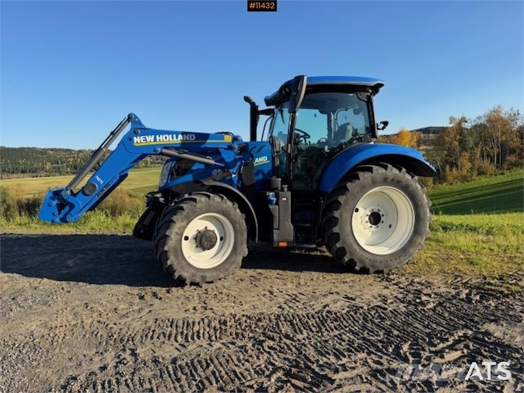 New Holland T6. 180 4x4 traktor med frontlaster Traktorer