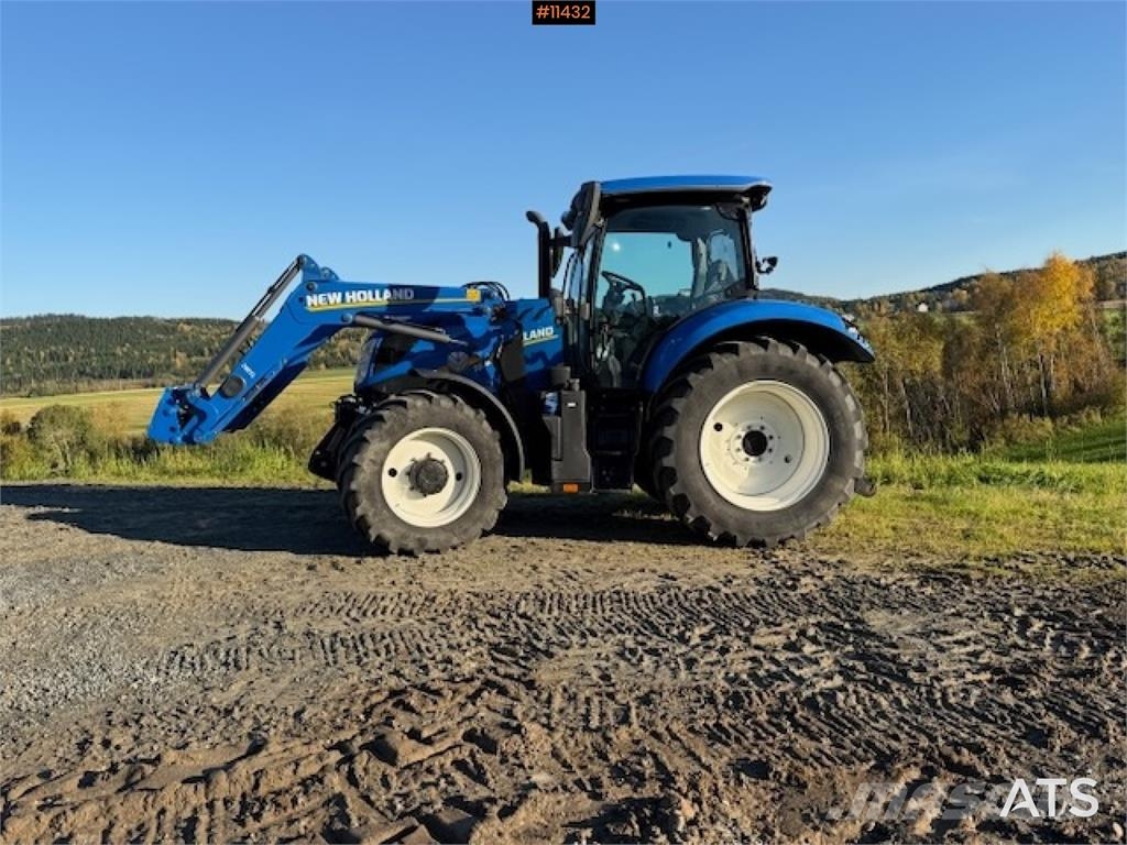 New Holland T6. 180 4x4 traktor med frontlaster Traktorer