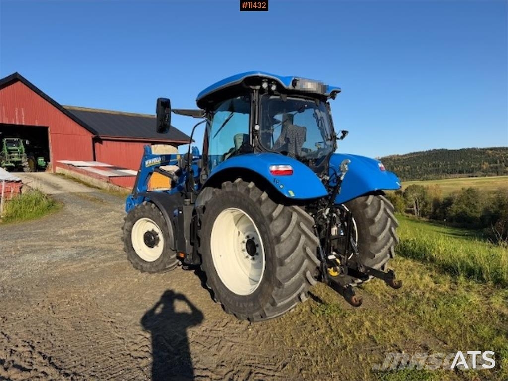 New Holland T6. 180 4x4 traktor med frontlaster Traktorer